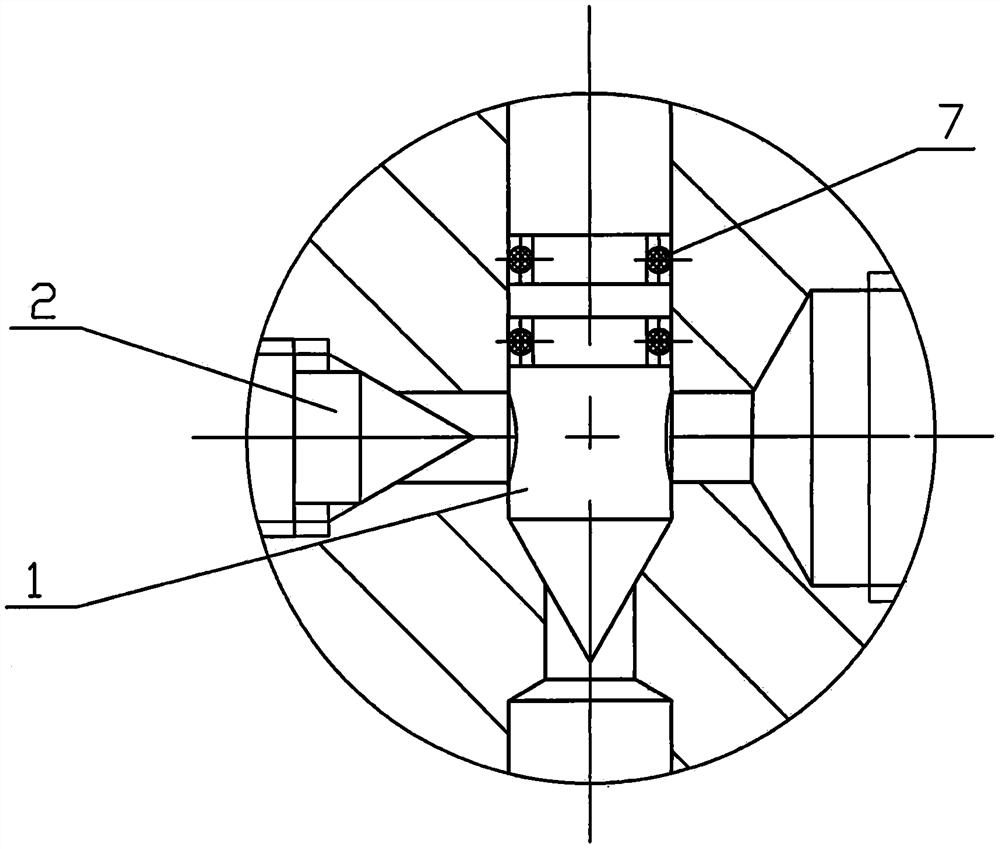 Adapter capable of controlling pressure