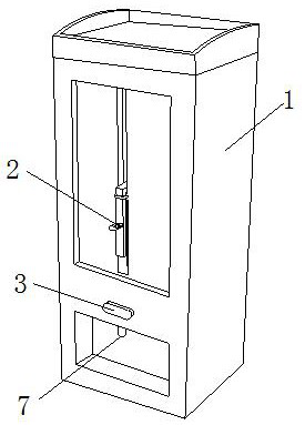 Vehicle-mounted water dispenser with adjustable water discharge amount