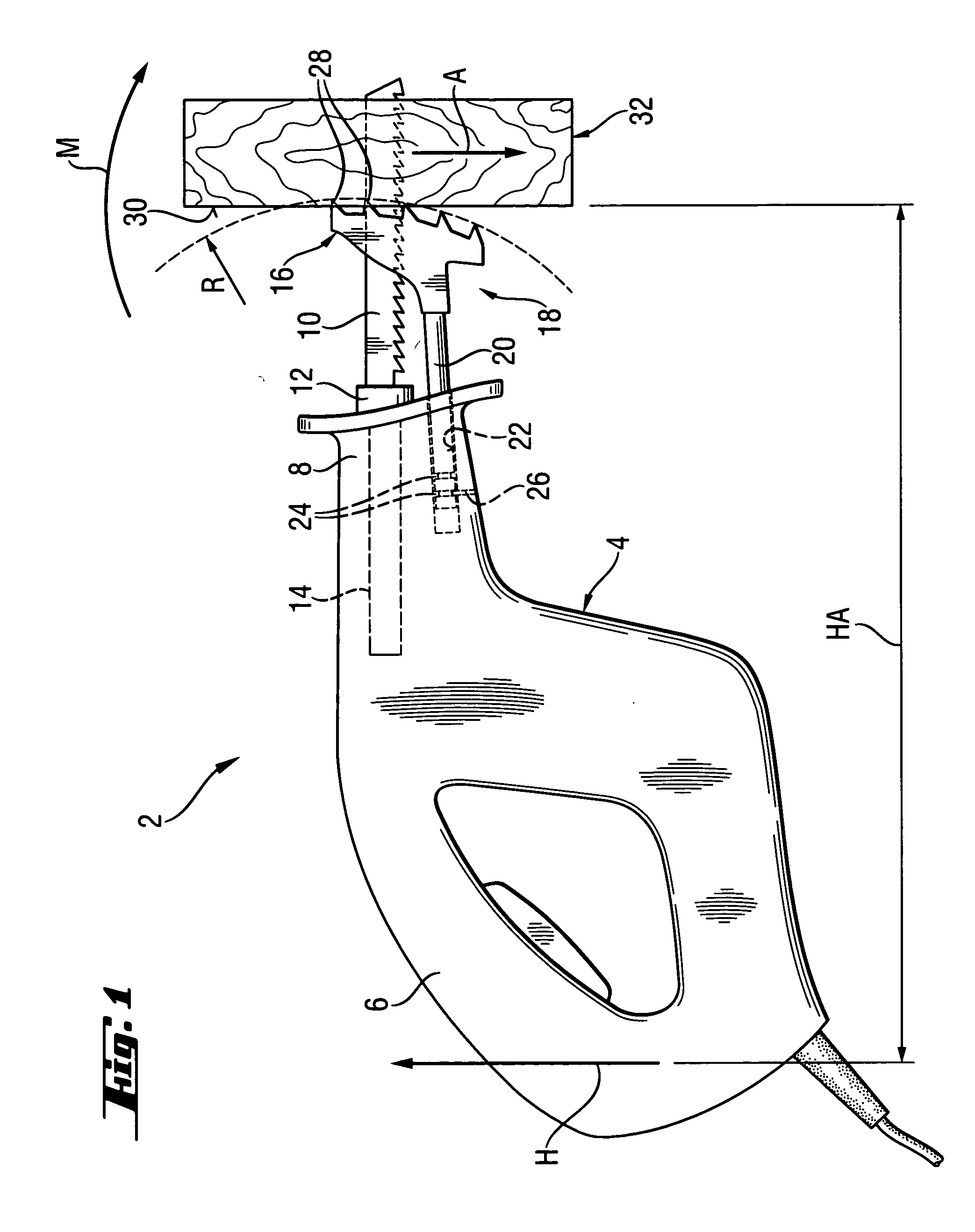 Guide adapter with claw contour