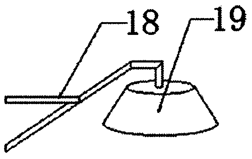 A street lamp with automatically turning on solar conversion panels