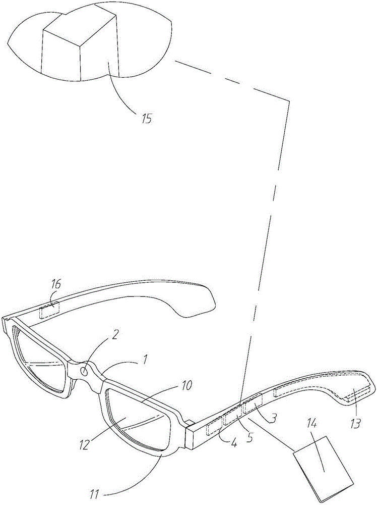 Study glasses capable of automatic adjustment of focusing