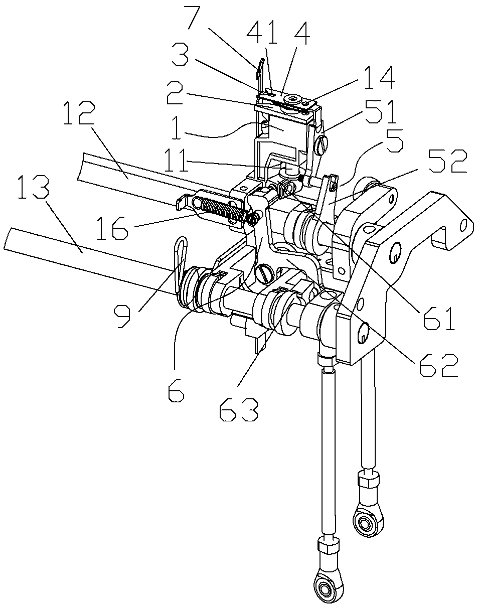 Novel scissor device and working control method thereof