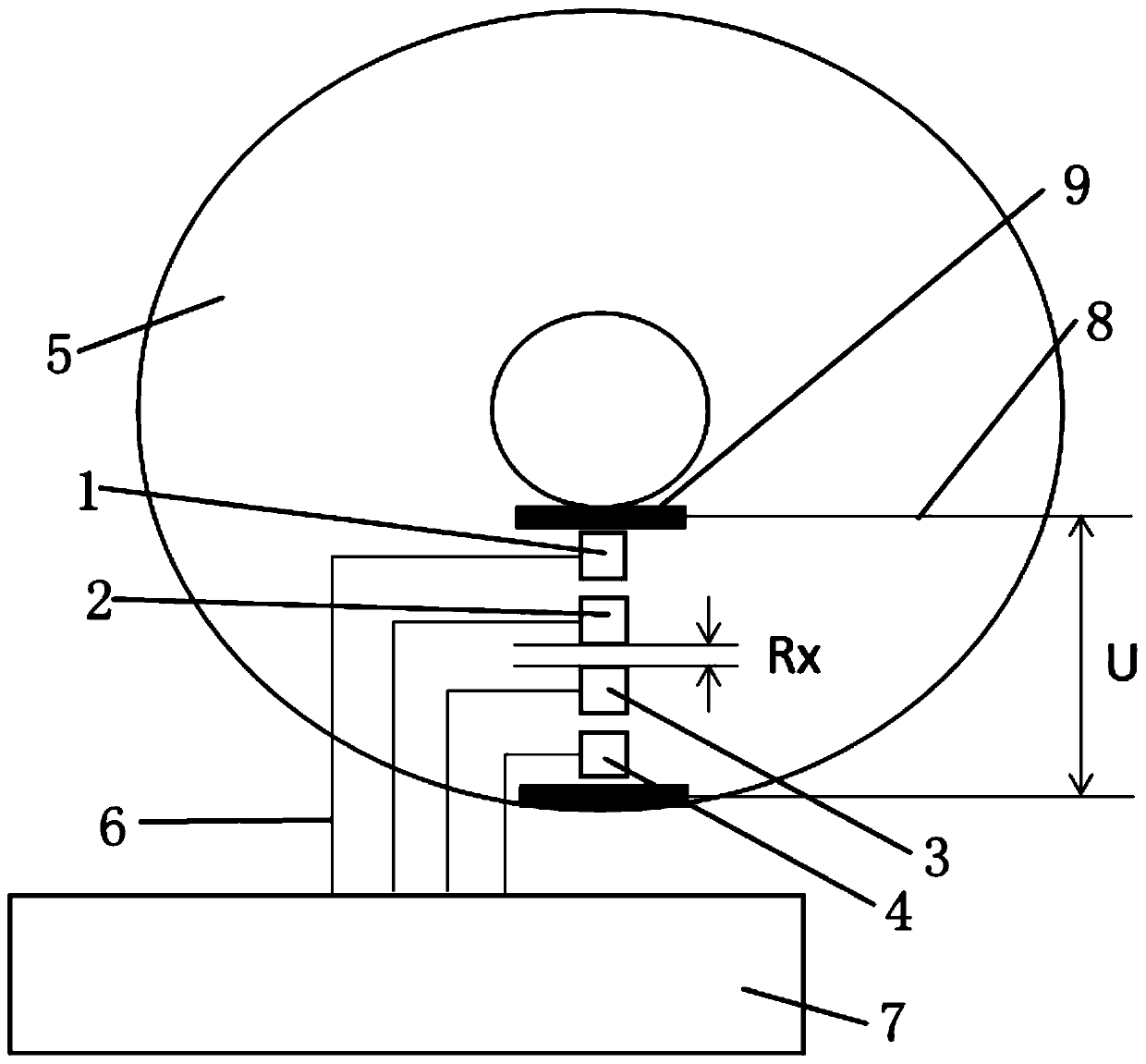 A method for measuring local surface resistance of polluted insulators