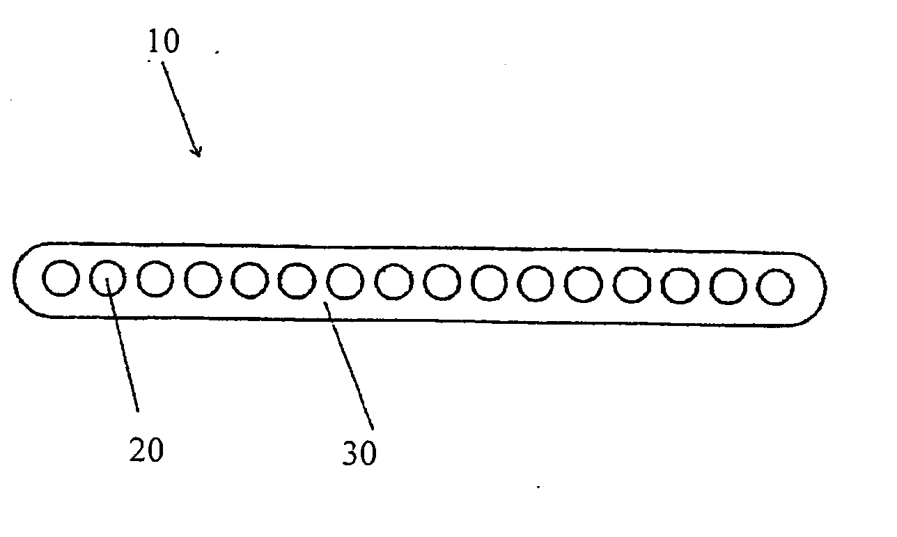 Optical fiber ribbon with improved stripability