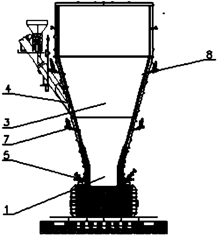 Technology for coupling utilization and co-processing of organic and inorganic hazardous wastes