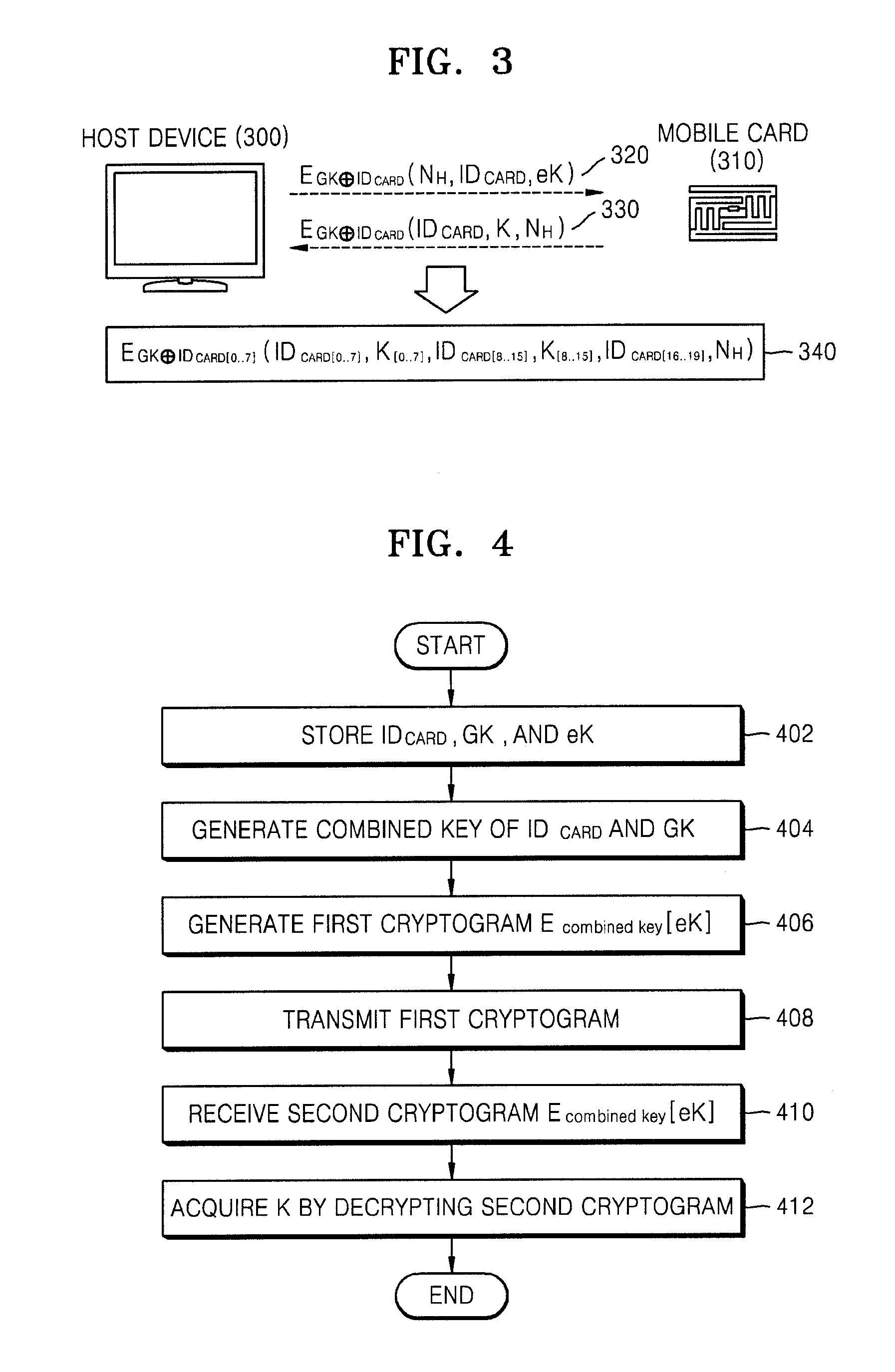 Method and host device for using content using mobile card, and mobile card