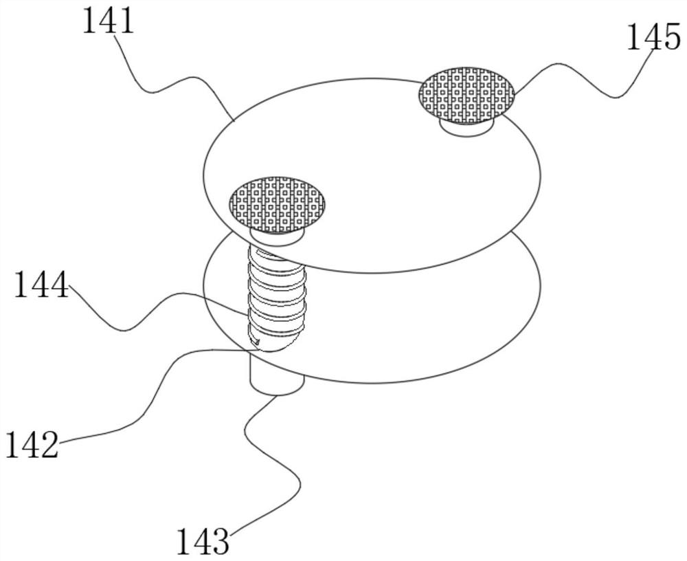 Rotation-based easy-to-adjust grinding and polishing device for aluminum profile production