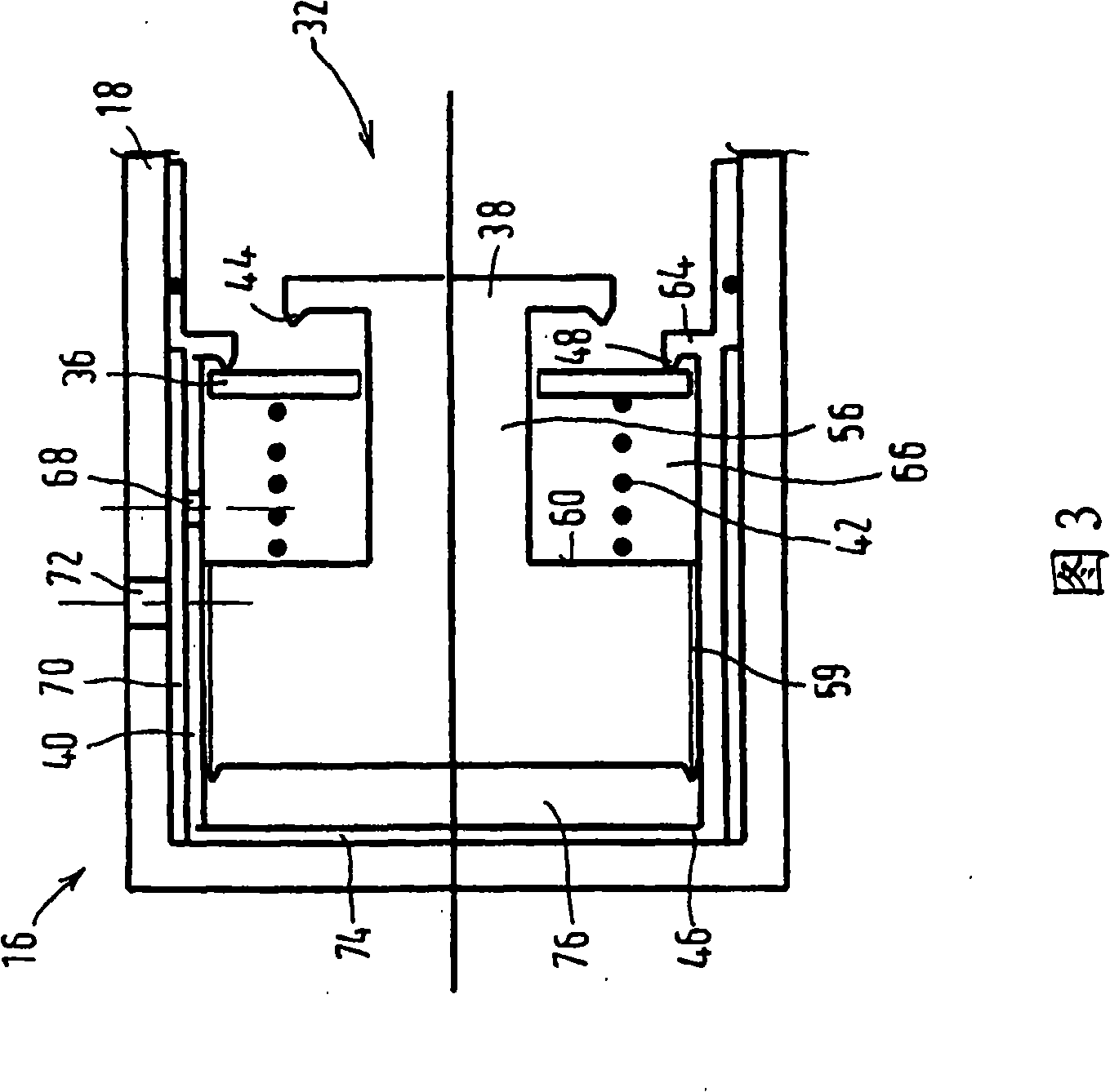 Combined service brake and stored-energy brake cylinder with internal ventilation