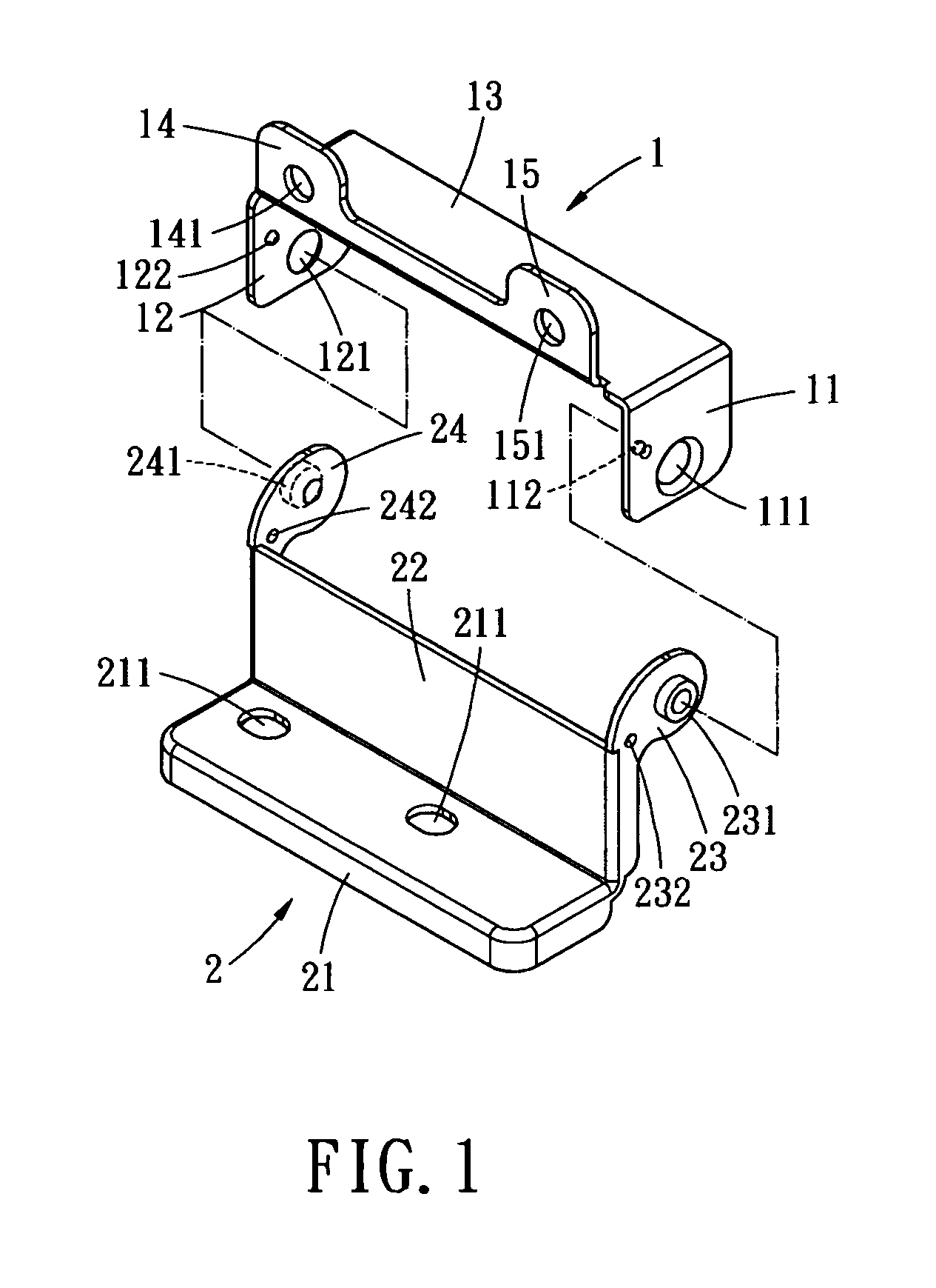 Lift-type positioning structure for bracket of computer interface card