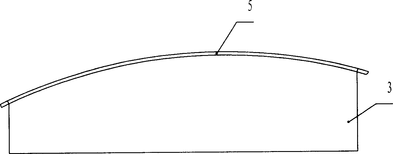 Method for manufacturing high precision antenna reflection surface without honeycomb interlayer