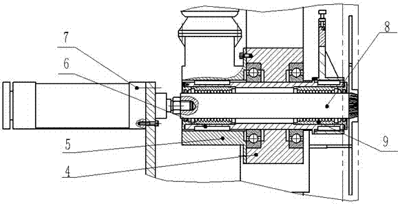 Automatic ground rail type steel wire rope winding machine without lifting device