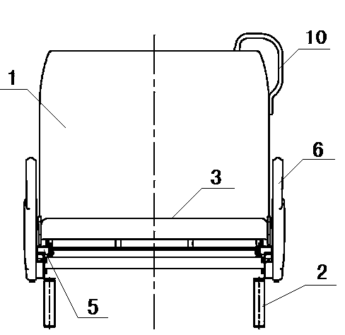 Swivel seat for railway passenger train