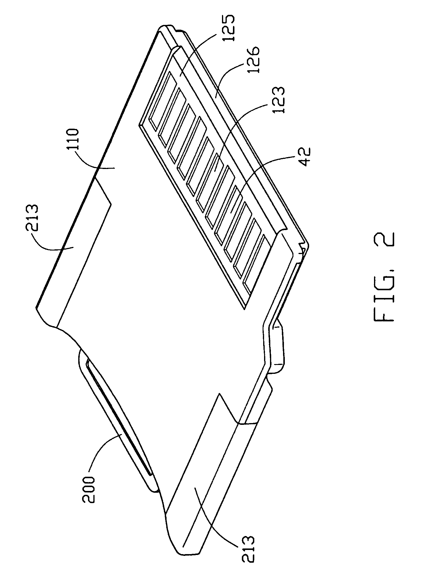 Memory card adapter