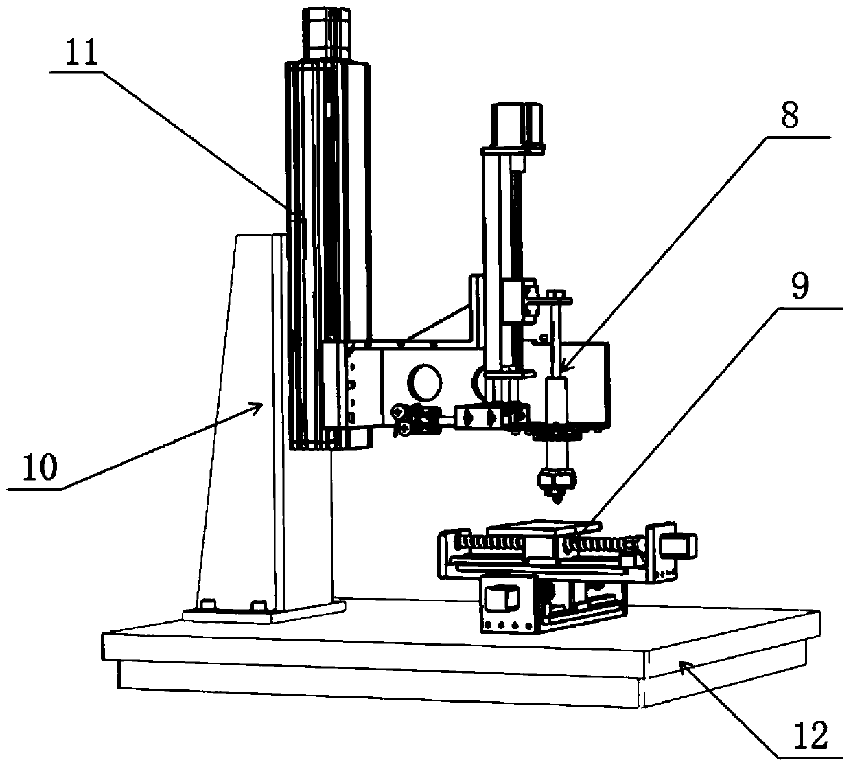 Three-dimensional (3D) printer, and closed-loop control system and control method for printer forming platform