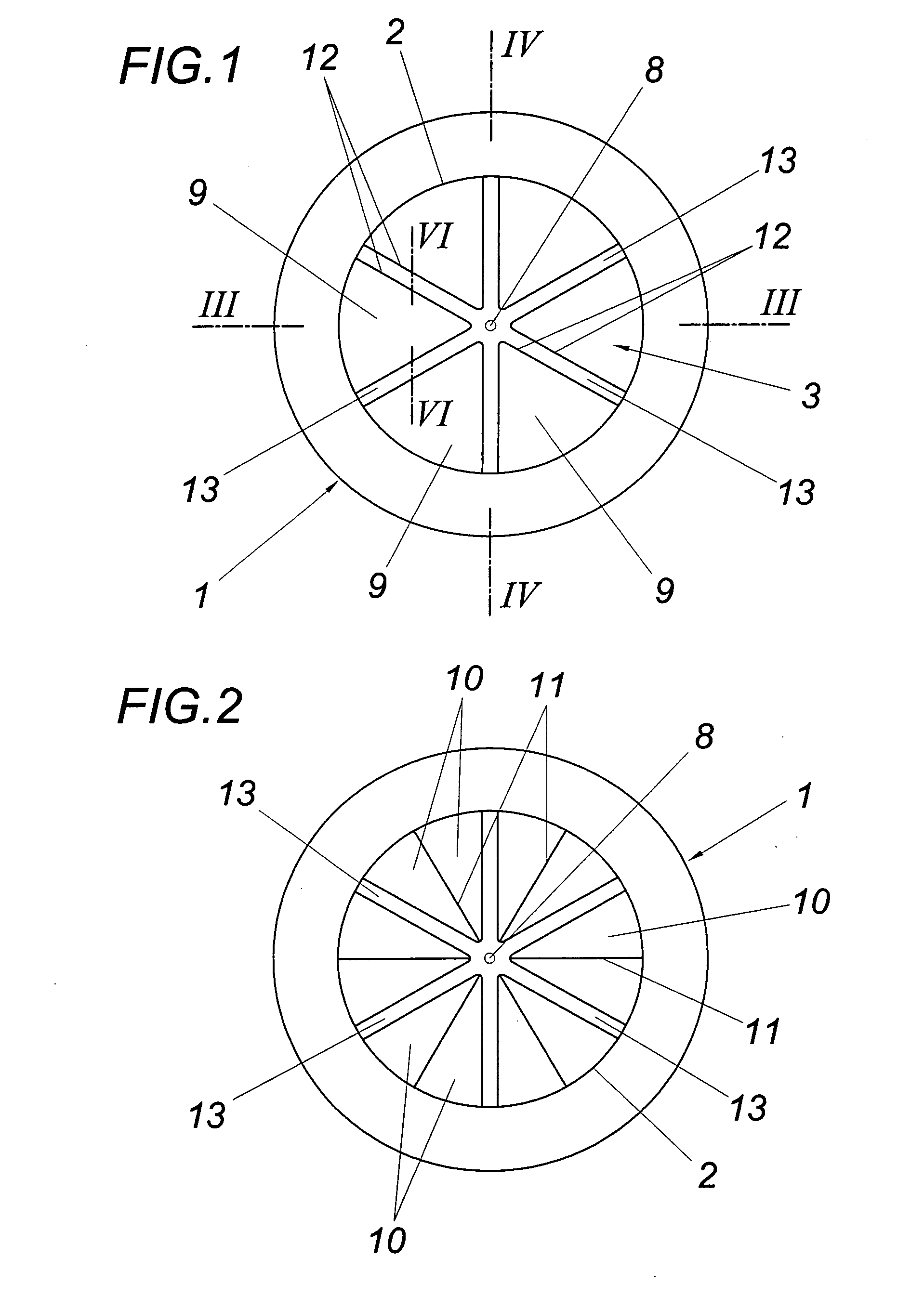 Static mixing device, and production method