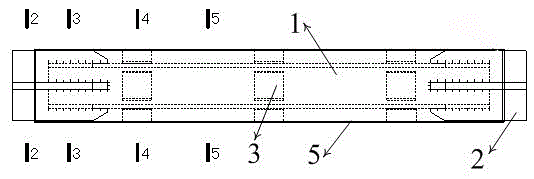 Buckling-restrained bracing of pure steel box-shaped steel