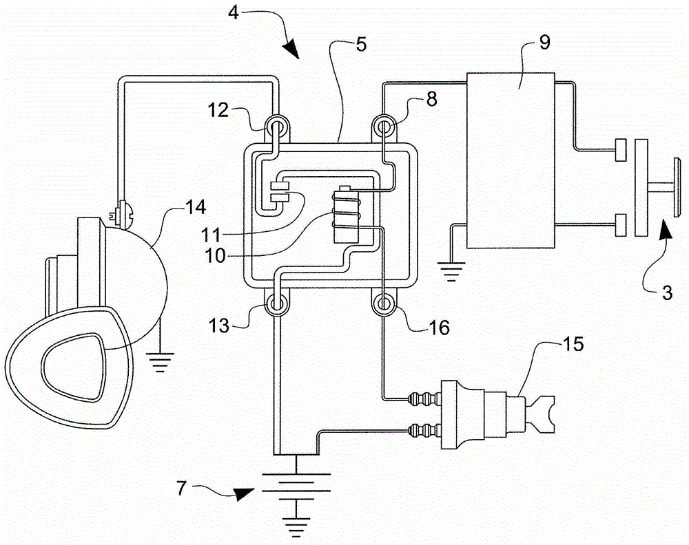 An airbag control arrangement