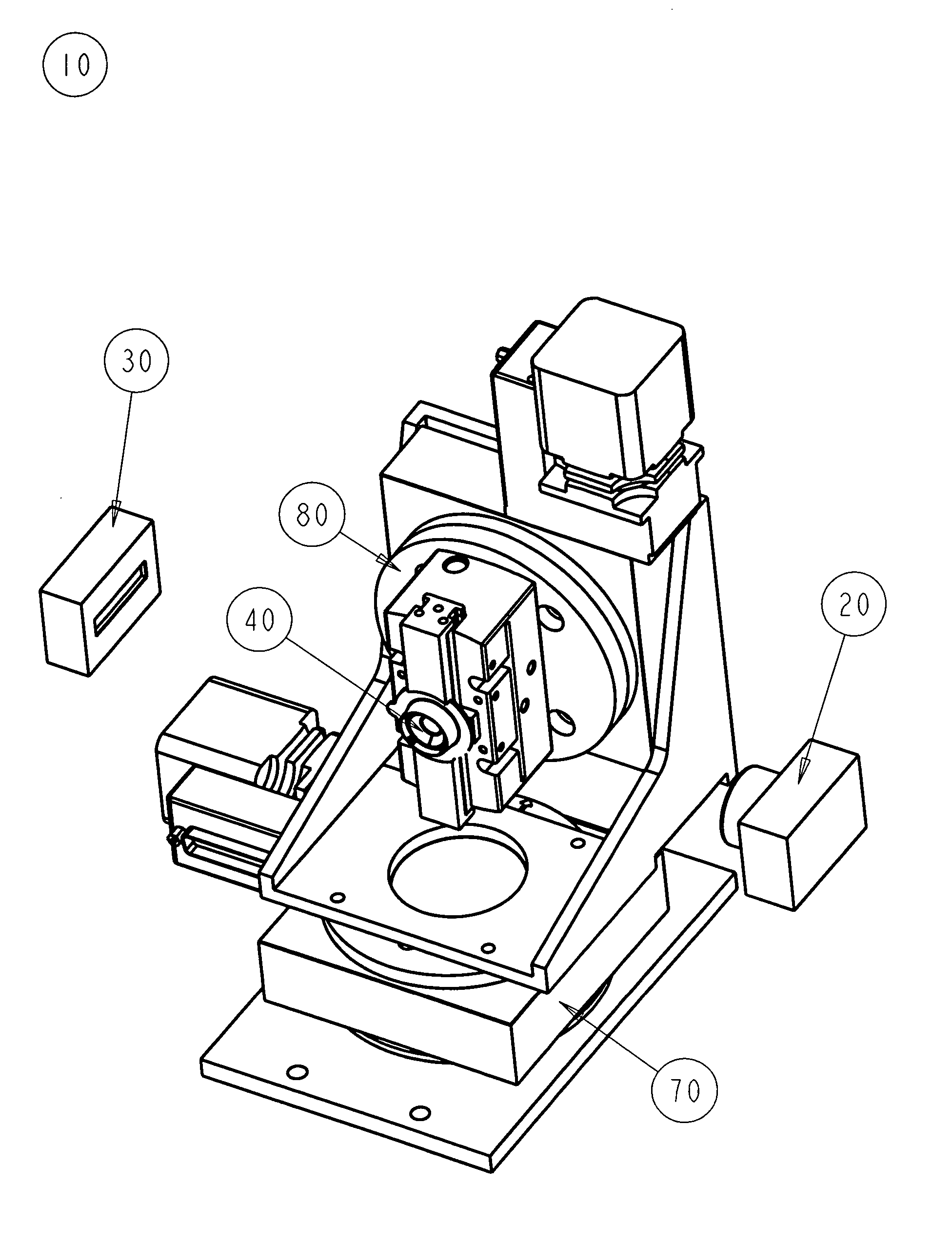 Device and method for non-contact scanning of contact lens and contact lens mold geometry