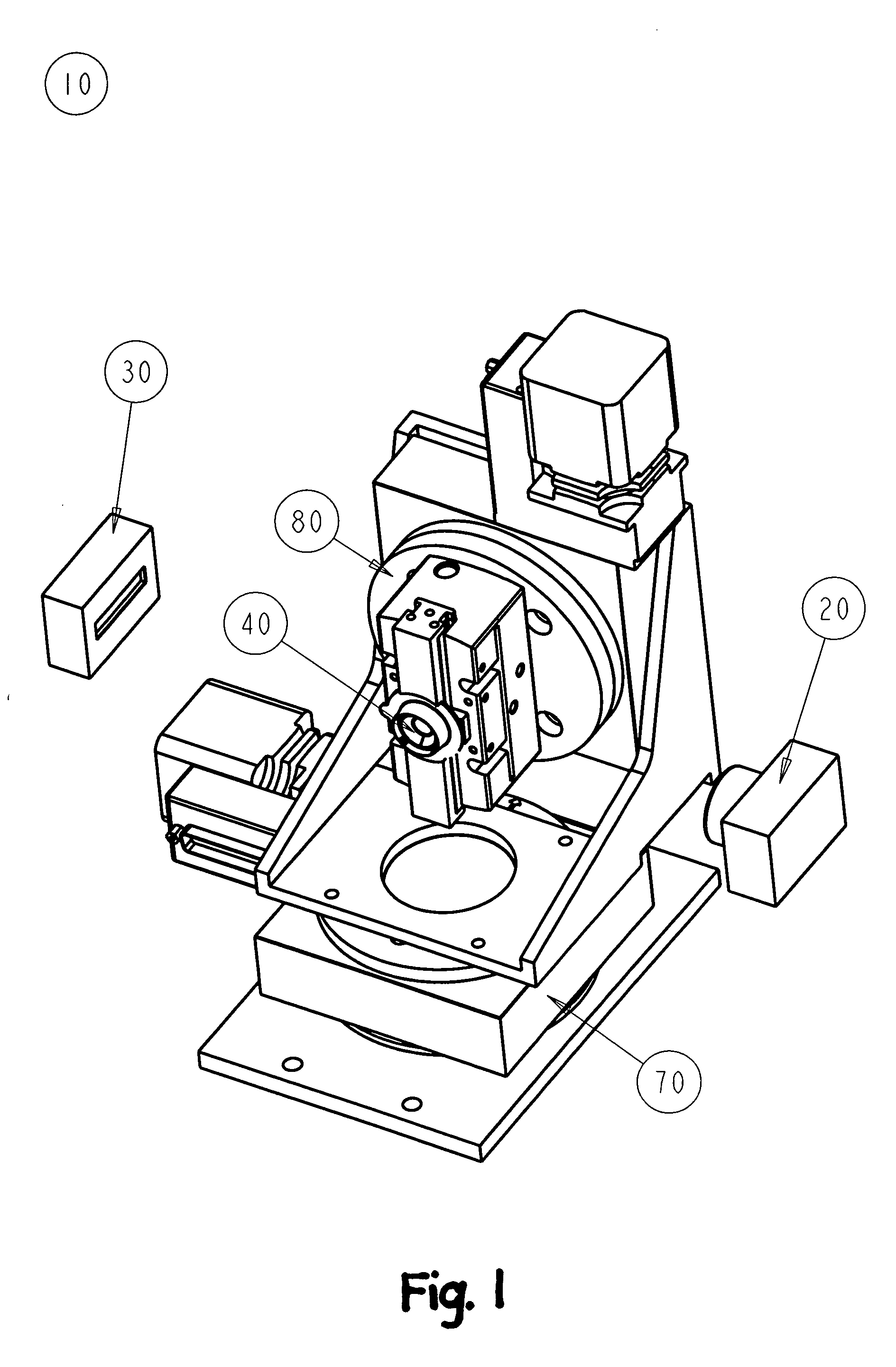 Device and method for non-contact scanning of contact lens and contact lens mold geometry