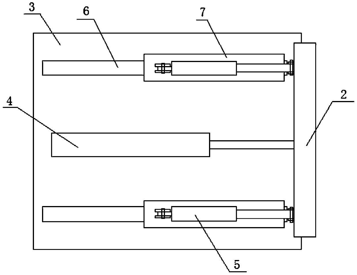 Linear PC track beam prefabrication construction method