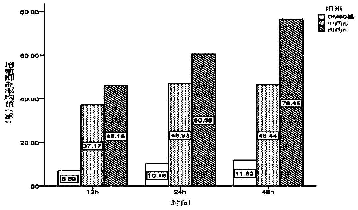 Medicine for chronic obstructive pulmonary disease complicated mesothelioma and preparation method of medicine