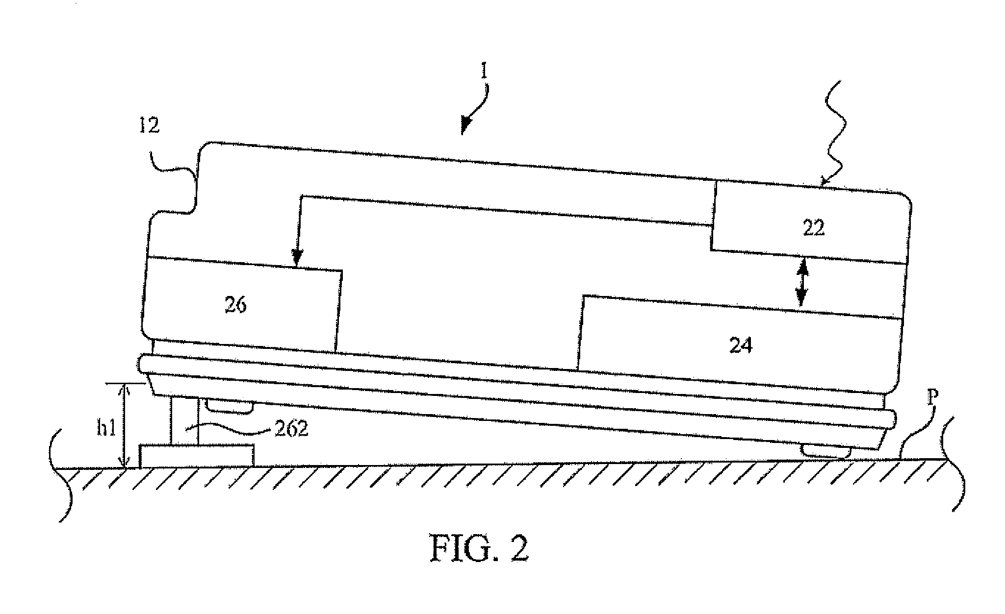 Lifting apparatus for projecting system