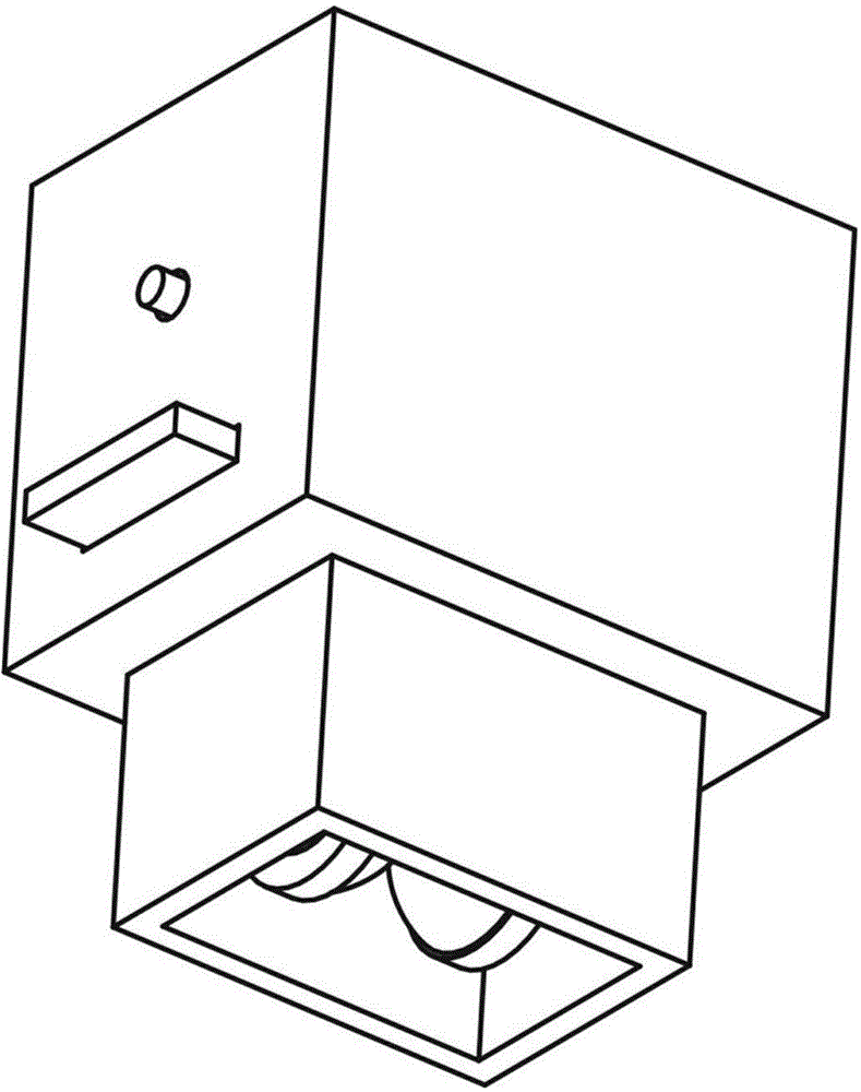 Electromagnet with current separating channel