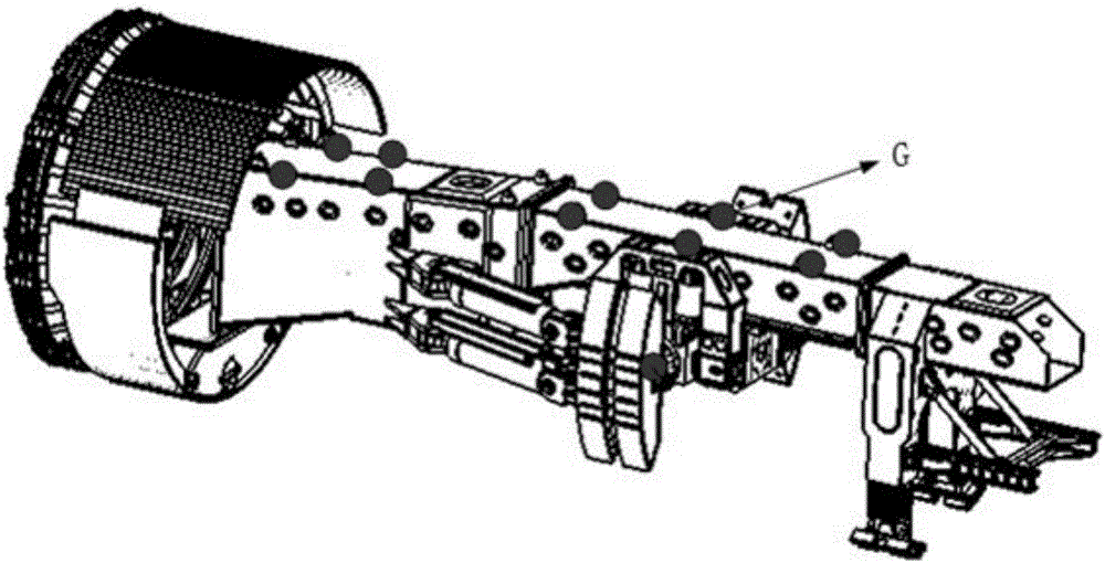 TBM vibration hydraulic state monitoring system