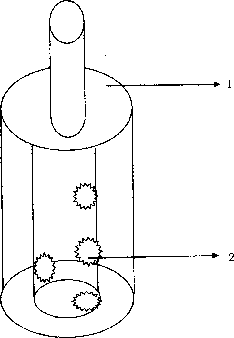 Device for investigating quality of wine