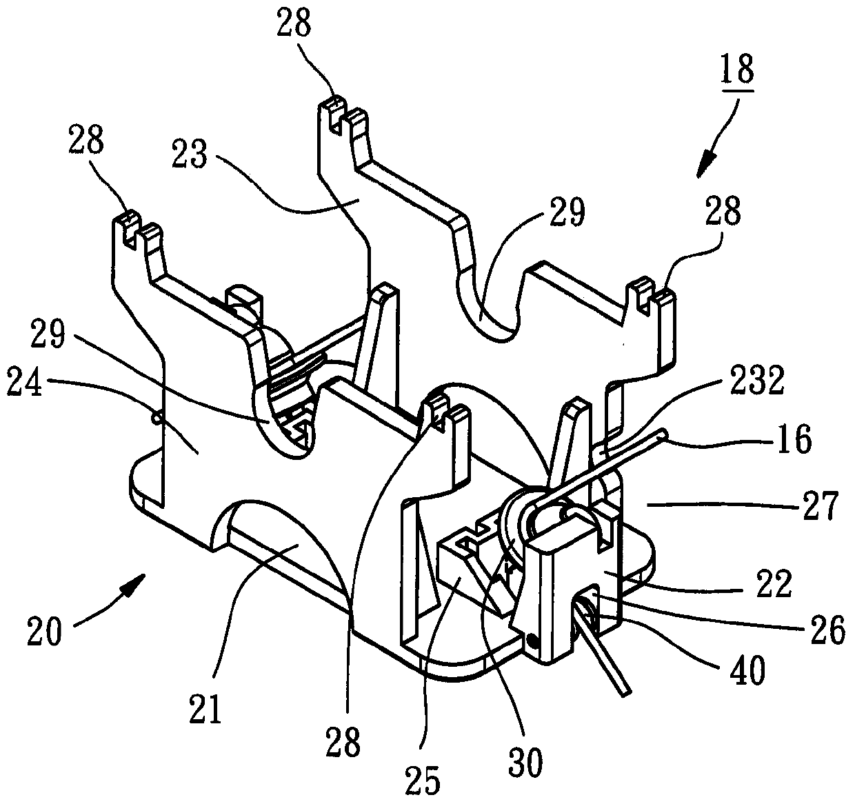 Rope guides for curtains