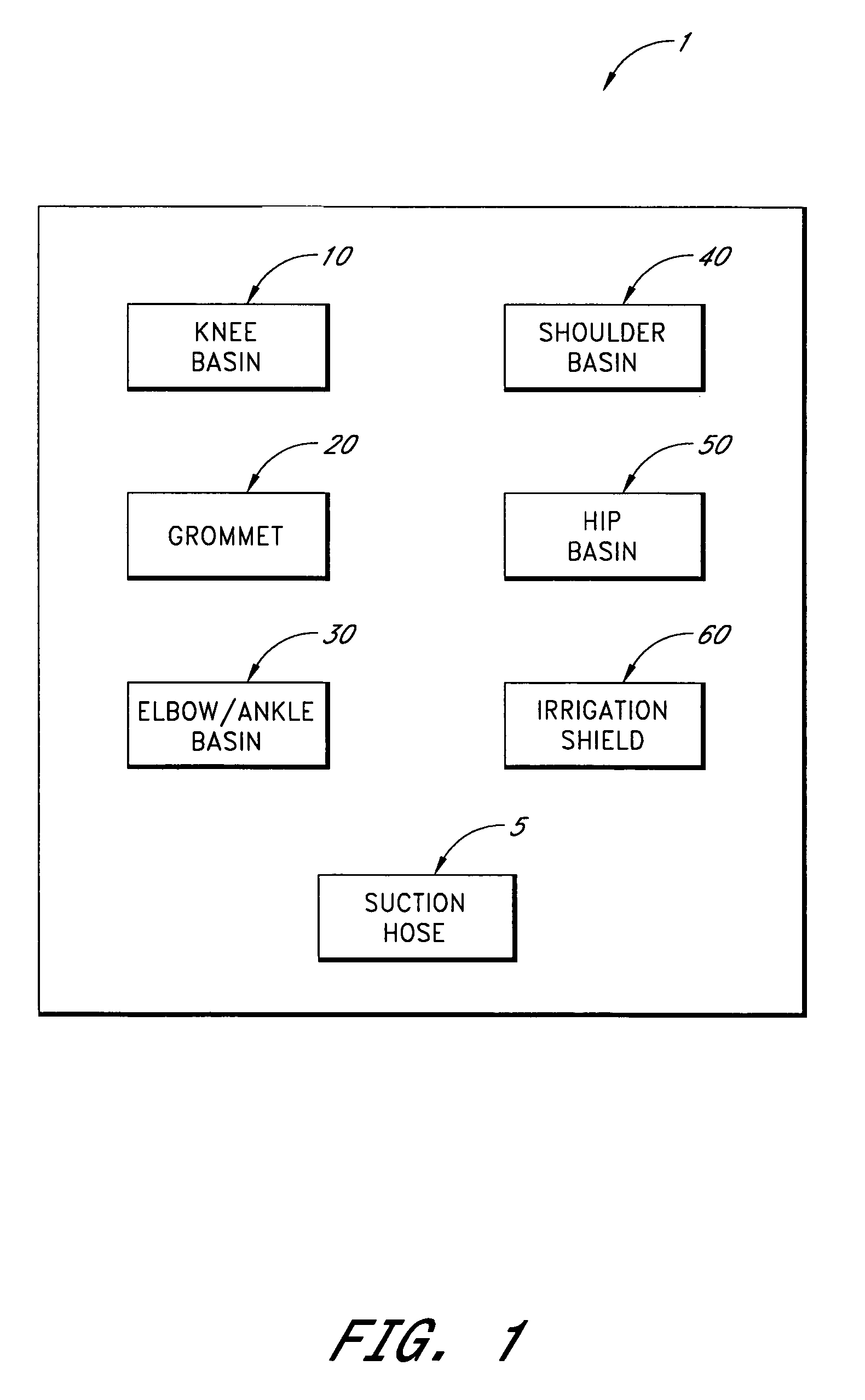 Wound irrigation basin with active drain