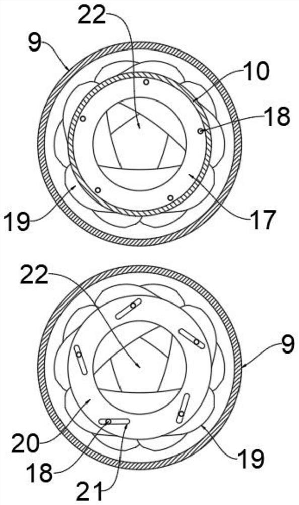 Building engineering material witness sampling device and sampling method thereof