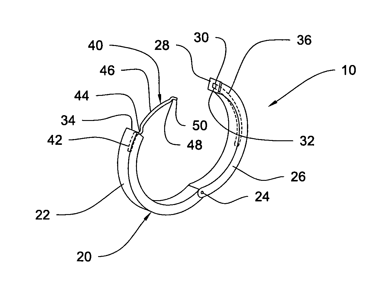 Clasp assembly for jewelry