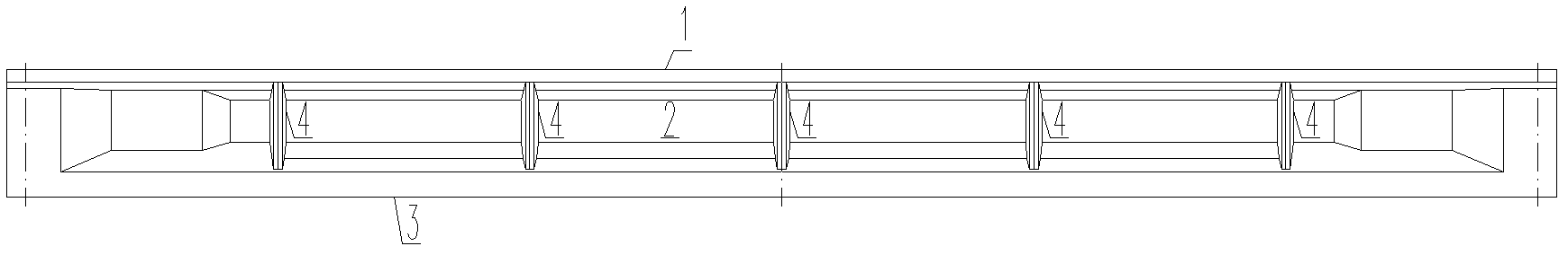 Self-balancing external prestressing strengthening method for bridge structure