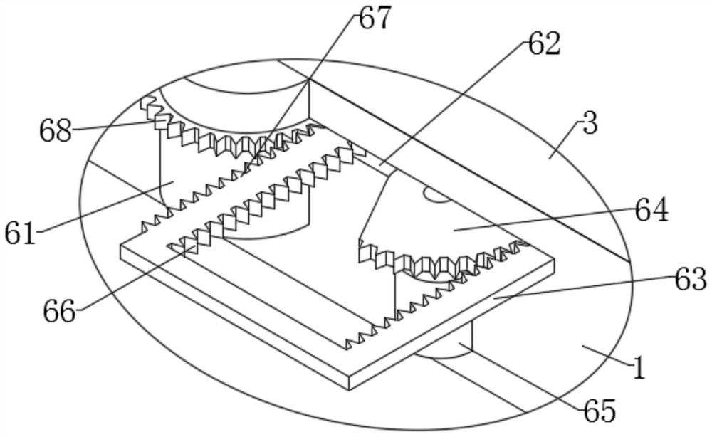 Radar equipment with antenna azimuth turntable and use method thereof