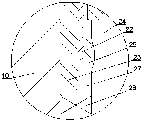 Metal stamping part polishing device