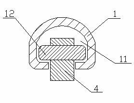 Tool for fixing 10kV insulated conductors