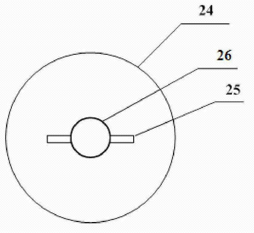 Column type extraction device for pipe bundle multi-channel phase-dispersing and extraction method thereof