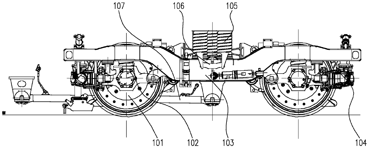 Locomotive bogie