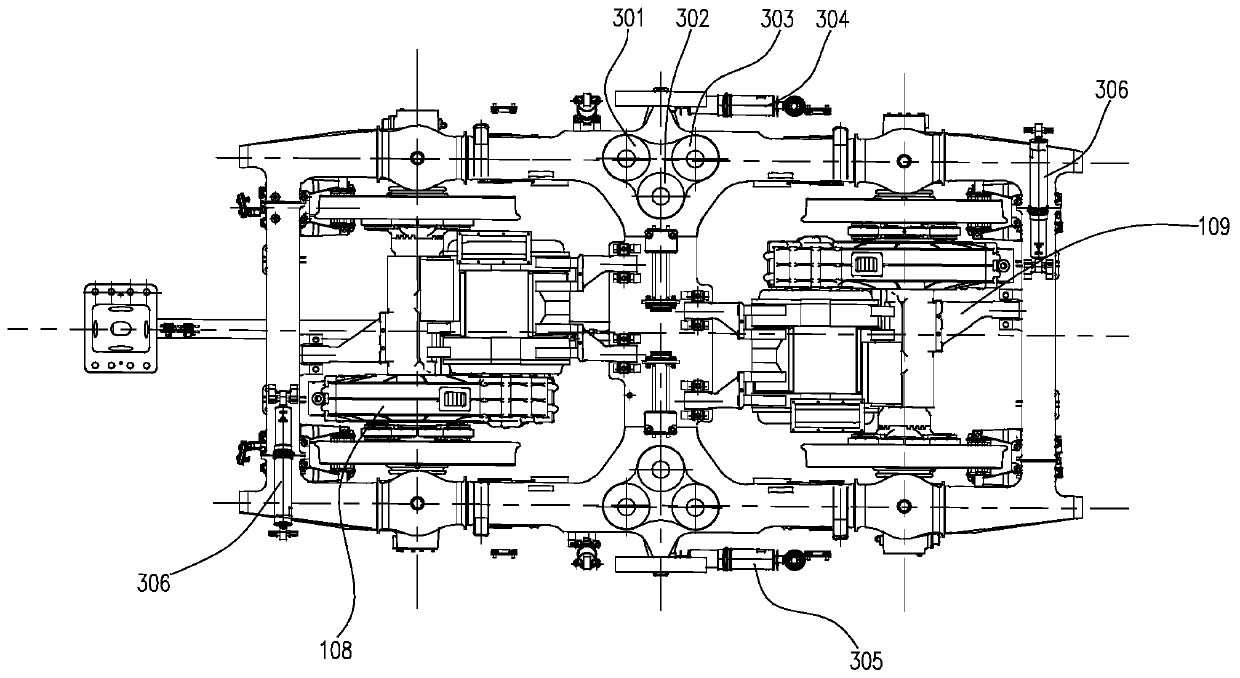 Locomotive bogie