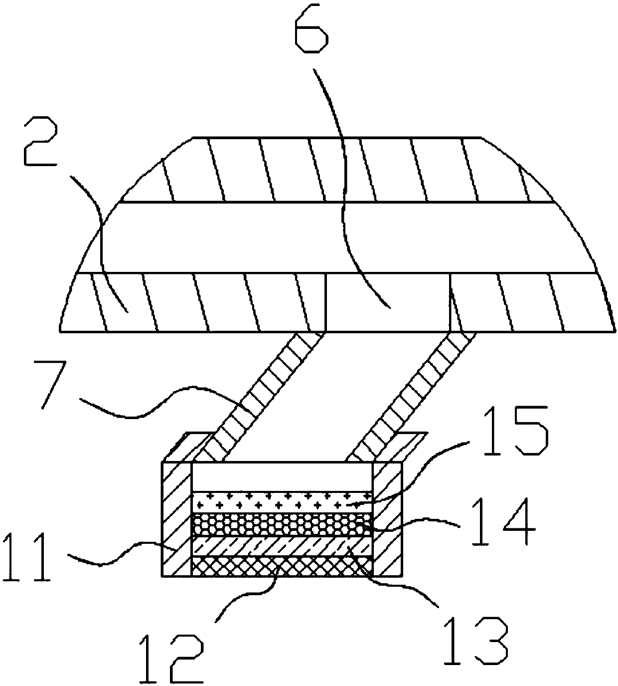 Car-mounted car-sickness-resisting structure