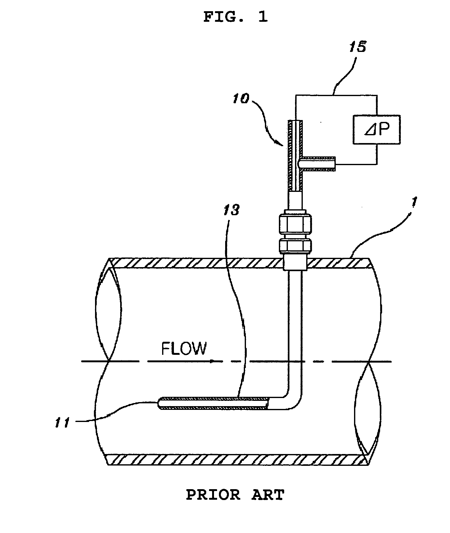 Average bidirectional flow tube