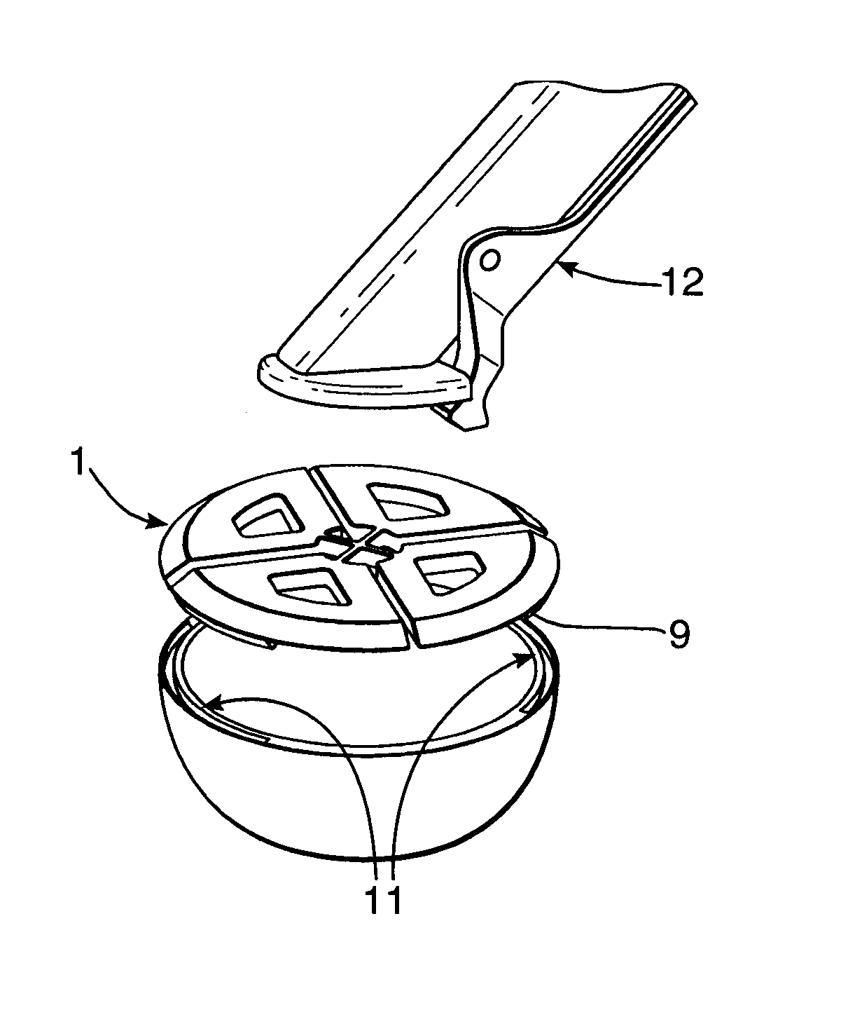 Cap and activation tool