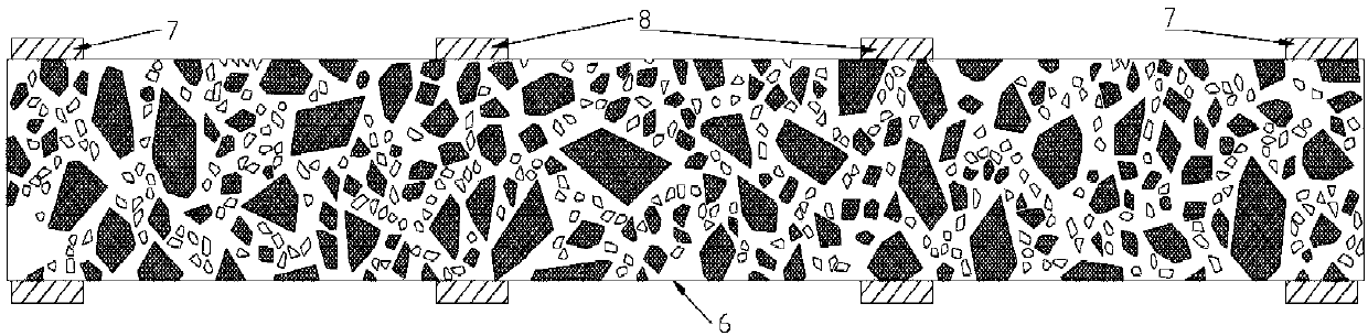 Asphalt mixture simulation fatigue test method under control strain loading mode