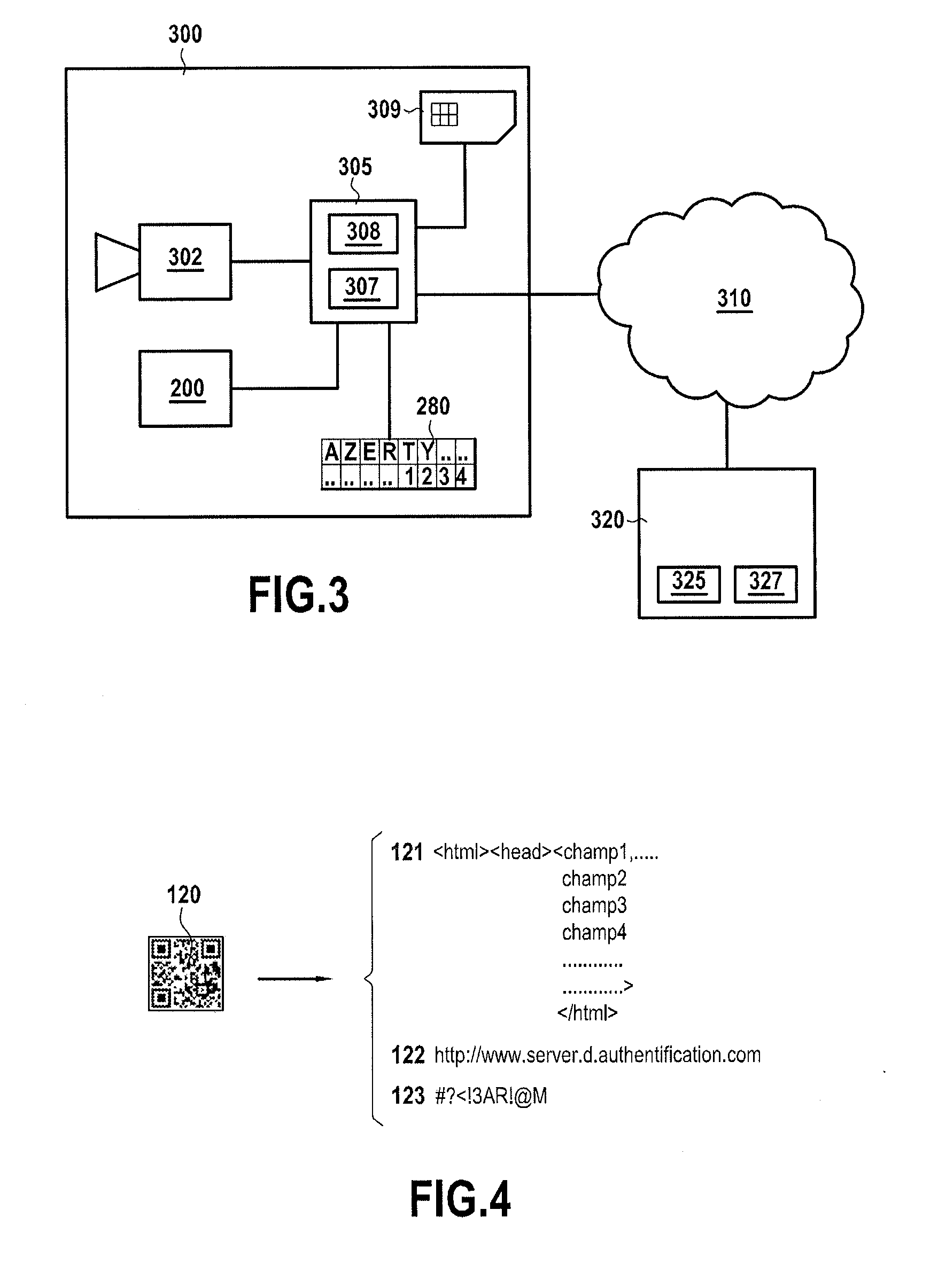 Bank card and response process to a transaction request