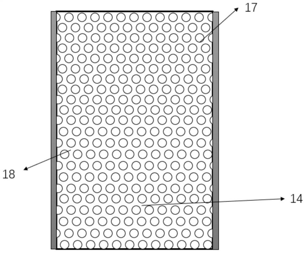 Waste lithium ion battery discharge and hydrogen production integrated system and method