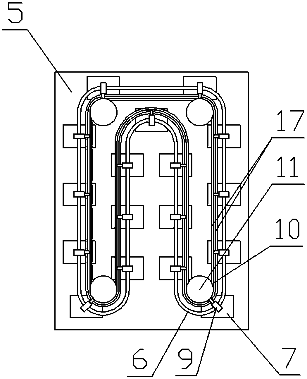 A hidden smart cabinet