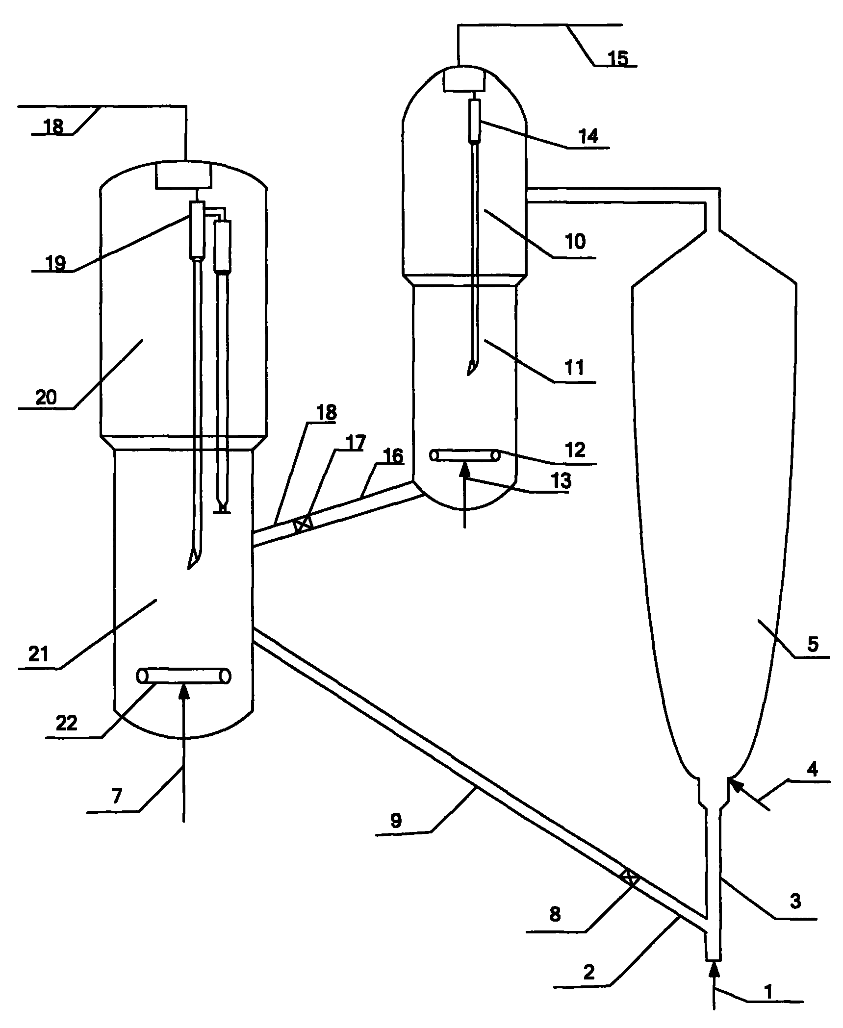 Method for producing low-carbon olefin