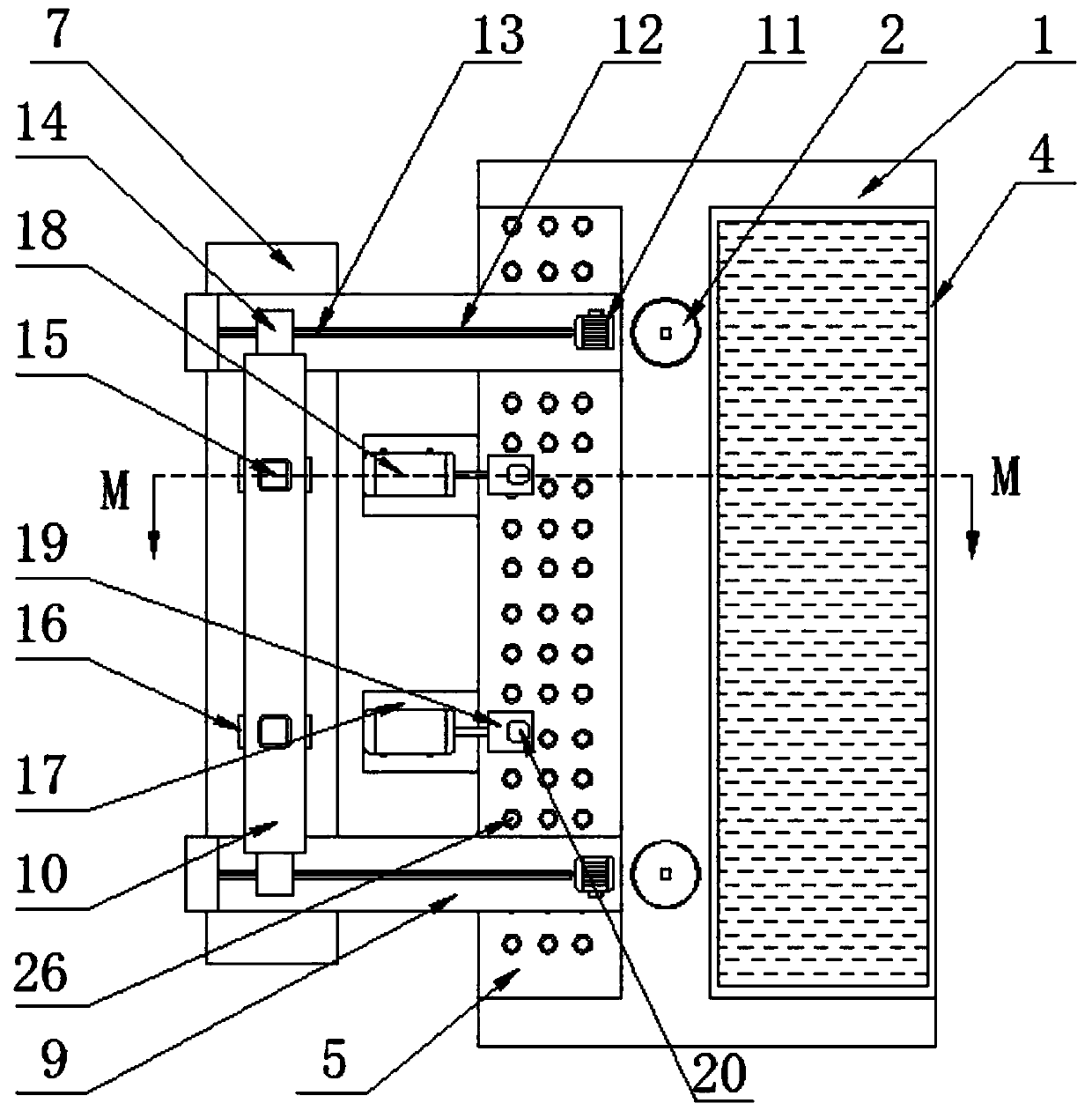 Forging press for machine