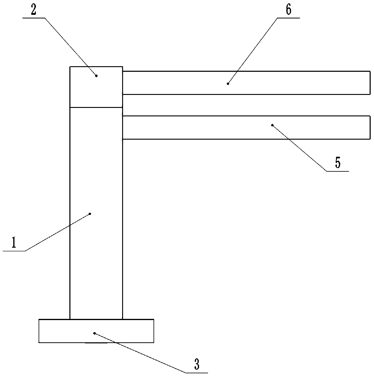 Anti-falling net for power transmission construction